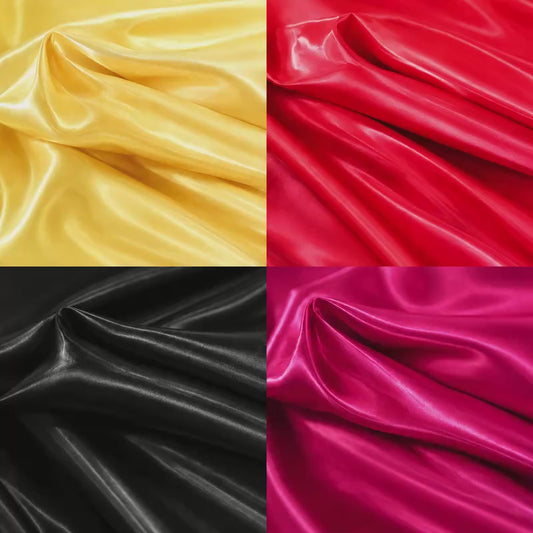 Liquid Satin Fabric by the Yard